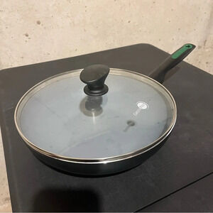 11 Inch Original Green Pan - Frying Pan With Lid 11”